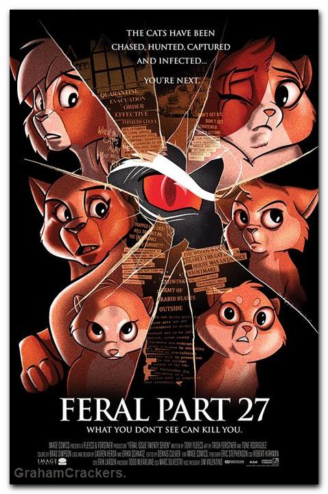 Feral #27 cover b passalaqua urban legends homage variant