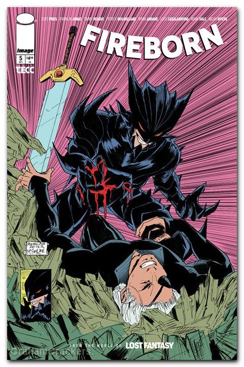 Fireborn #5 (2026) cover b mulholland homage variant