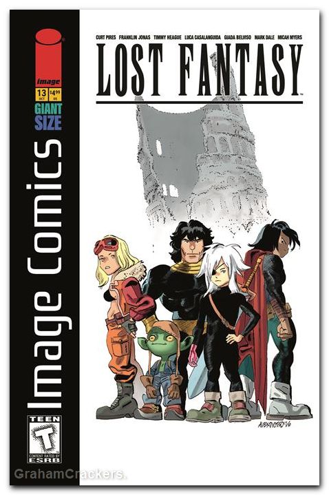 Lost Fantasy #13 cover b diotto variant
