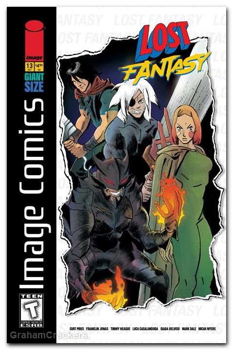 Lost Fantasy #13 cover c diotto adventurer group variant