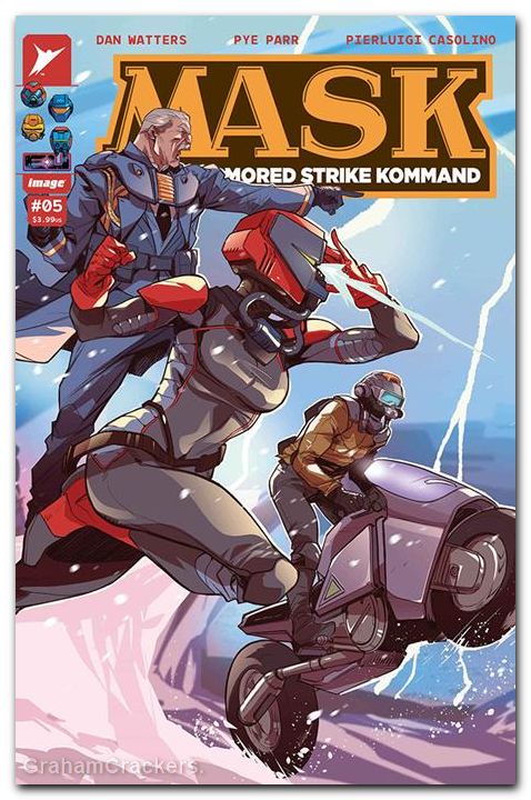 Mask #5 (2026) cover b kerschl connecting variant