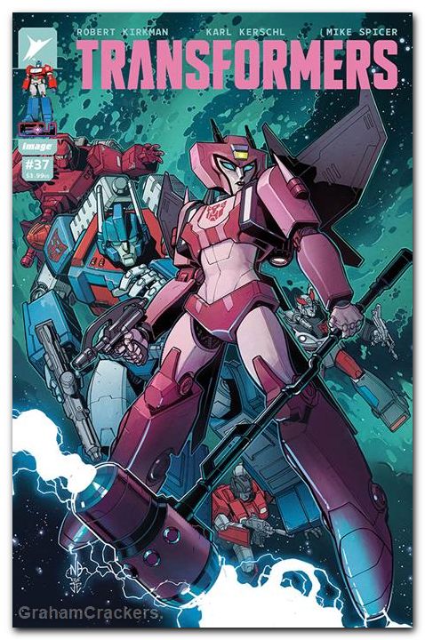Transformers #37 (2023) cover d bradshaw variant