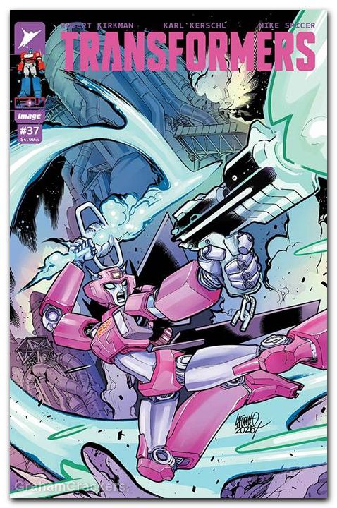 Transformers #37 (2023) cover f lafuente foil variant