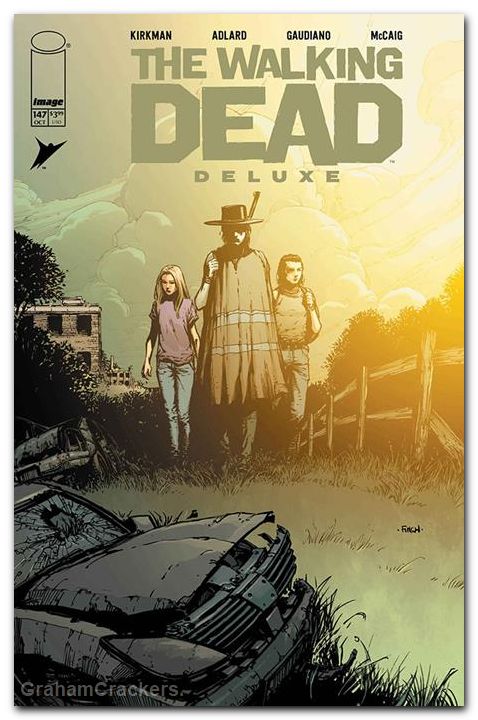 Walking Dead Deluxe #147 cover a