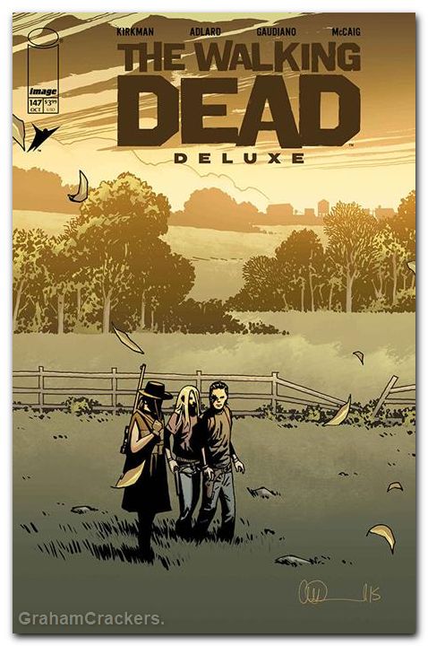 Walking Dead Deluxe #147 cover b adlard variant