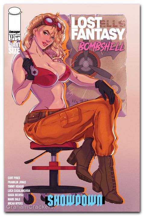 Lost Fantasy #13 cover h blanchette bombshell variant