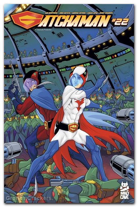 Gatchaman #22 cover a