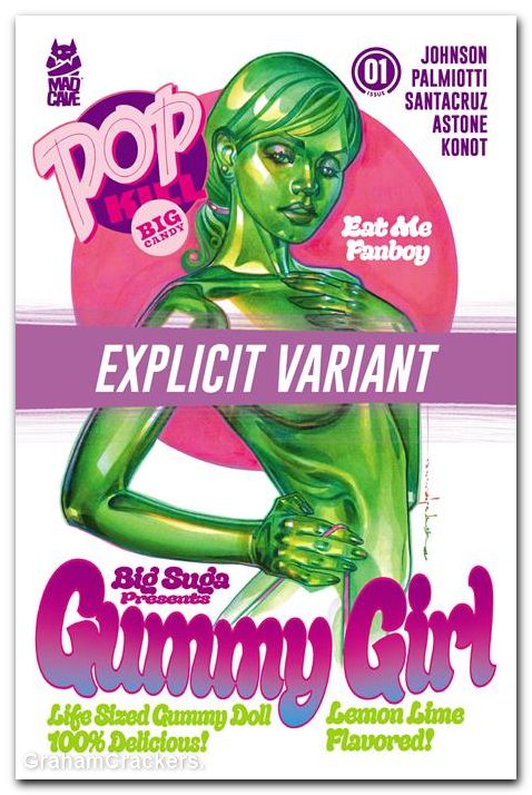 Pop Kill Big Candy #1 (2026) cover g stelfreeze black bag variant