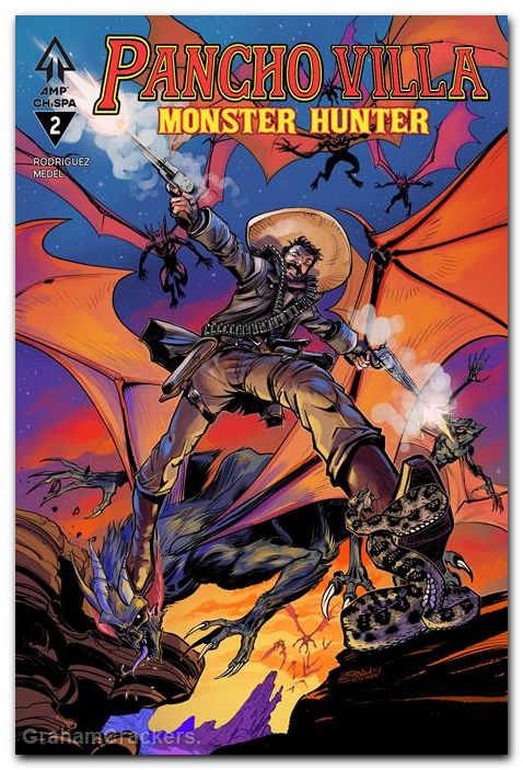 Pancho Villa Monster Hunter #2 (2026) cover a