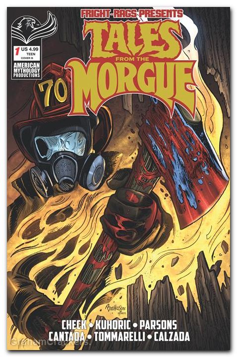 Fright Rags Presents Tales From The Morgue #1 (2026) cover b hasson variant