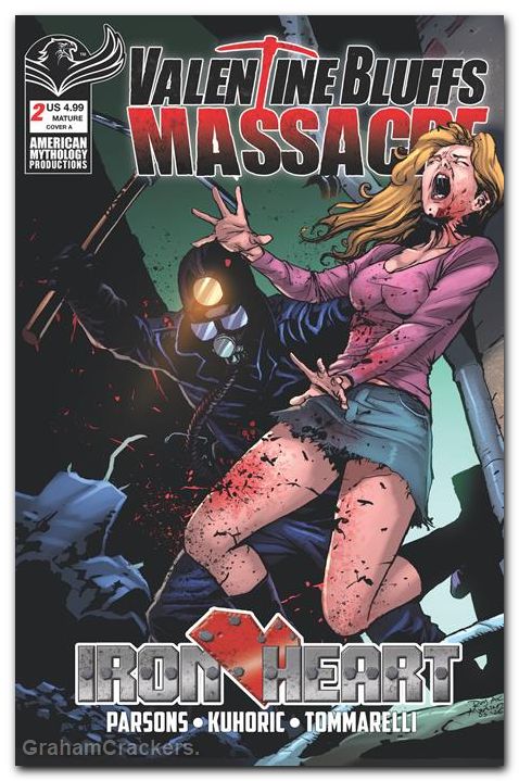 Valentine Bluffs Massacre Iron Heart #2 (2026) cover a