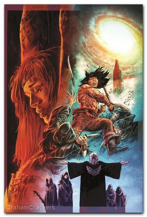 Conan The Barbarian #36 (2023) cover e braithwaite foil virgin variant