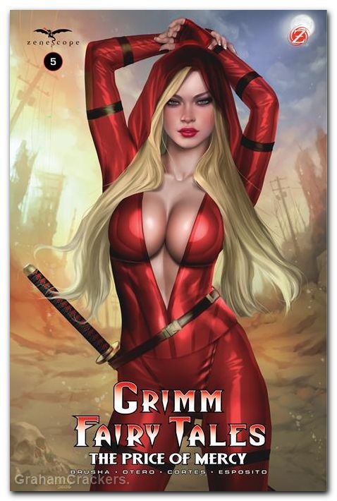 Grimm Fairy Tales #5 (2026) cover c burns variant