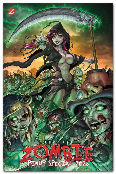 Zenescope Zombie Pinup Special #1 2026 cover b cardigrade variant