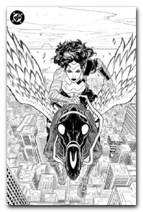 Absolute Wonder Woman Noir Edition #1 cover c sherman foil variant