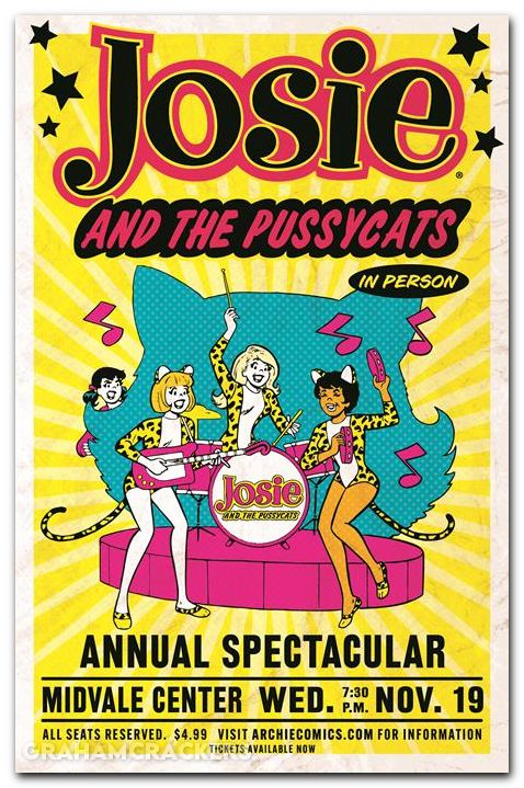 Josie And The Pussycats Annual Spectacular #1 (2025) cover b decarlo retro art variant