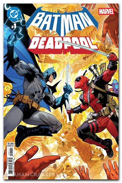 Batman Deadpool #1 (2025) cover a