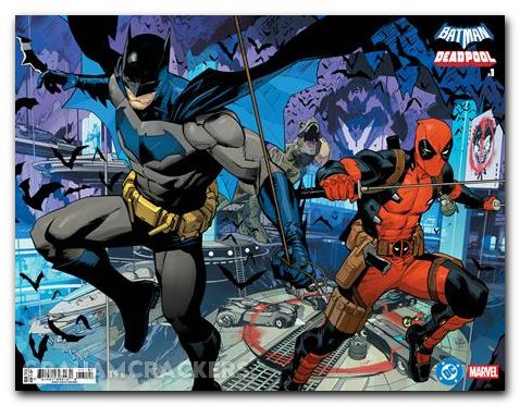 Batman Deadpool #1 (2025) cover b mora wraparound variant