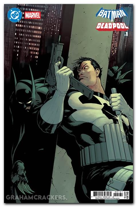 Batman Deadpool #1 (2025) cover g dragotta variant