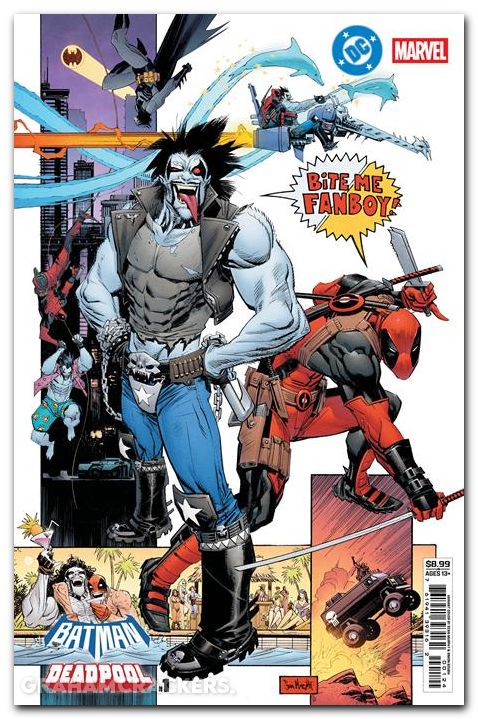 Batman Deadpool #1 (2025) cover m murphy variant