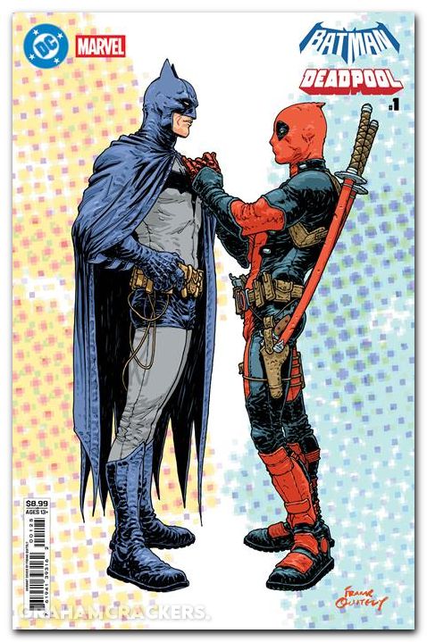Batman Deadpool #1 (2025) cover n quitely variant