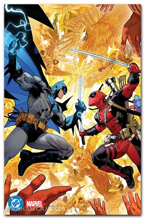 Batman Deadpool #1 (2025) cover t mora foil variant