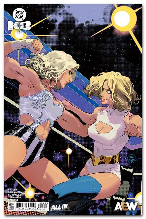 DC KO #2 (2025) cover i mora aew cameo variant