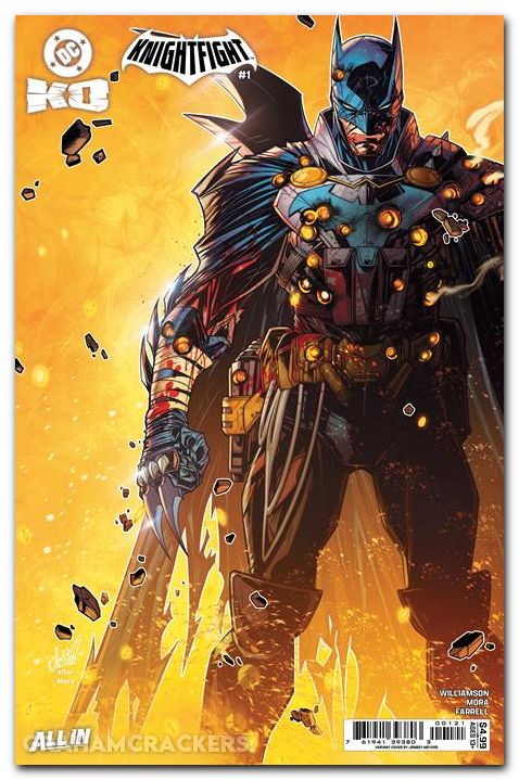 DC KO Knightfight #1 (2025) cover b meyers variant