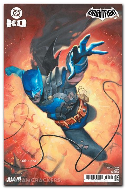 DC KO Knightfight #1 (2025) cover d de tommaso variant