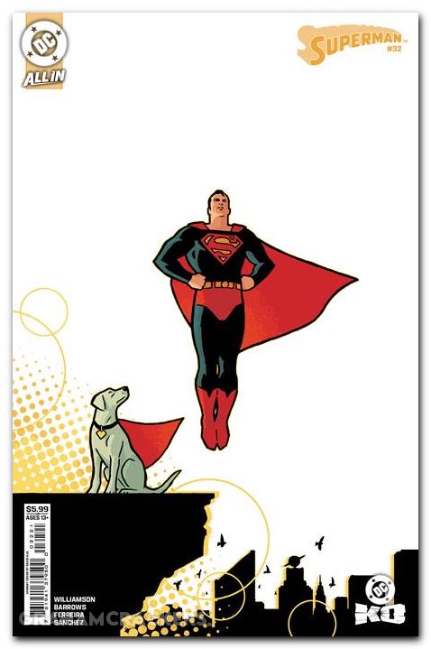 Superman #32 (2023) cover b aja variant