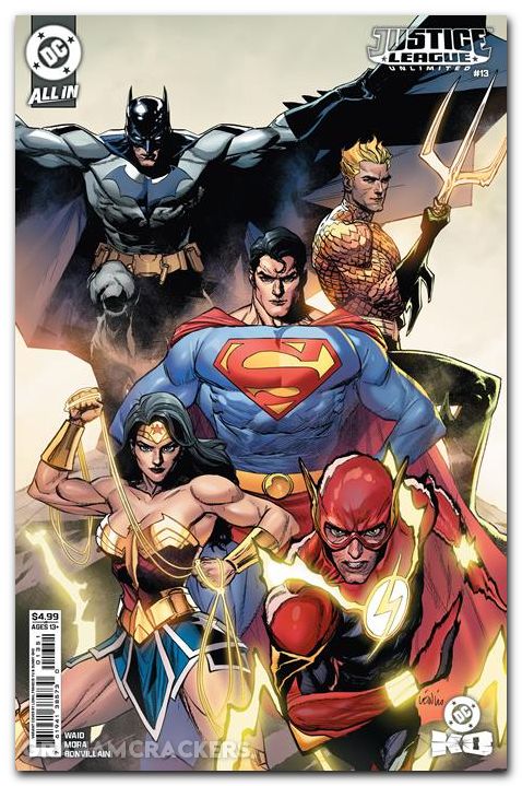Justice League Unlimited #13 (2024) cover c yu variant