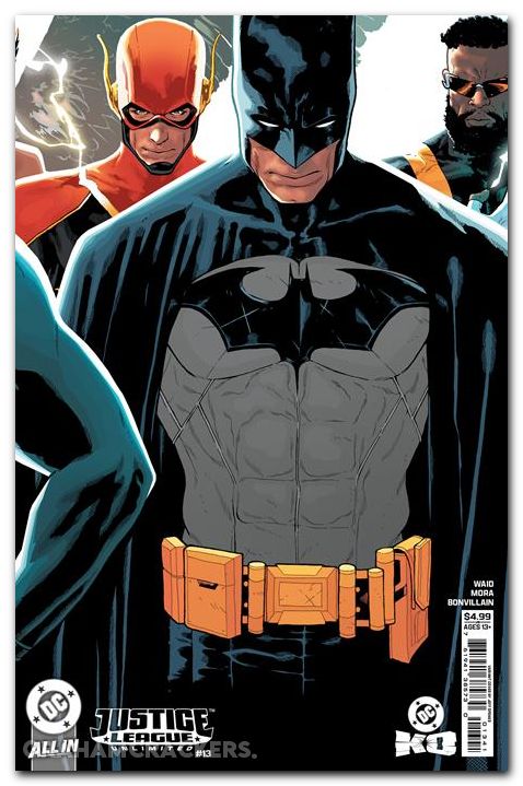 Justice League Unlimited #13 (2024) cover d spokes variant