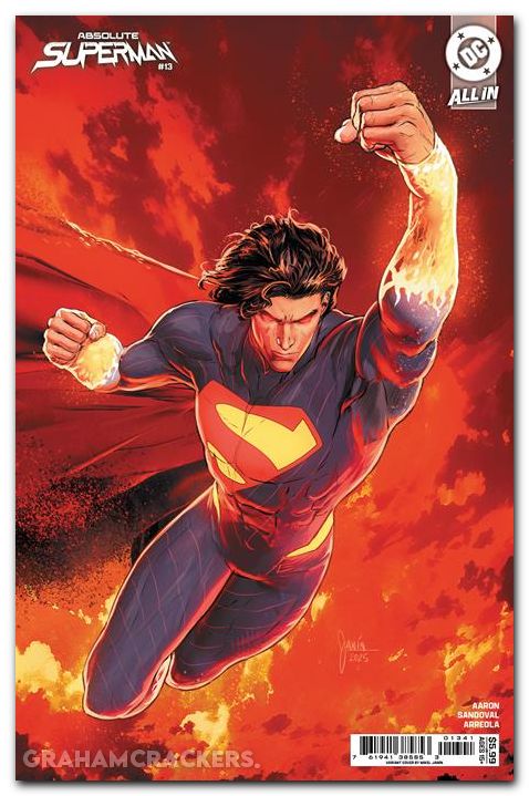 Absolute Superman #13 (2024) cover c janin variant
