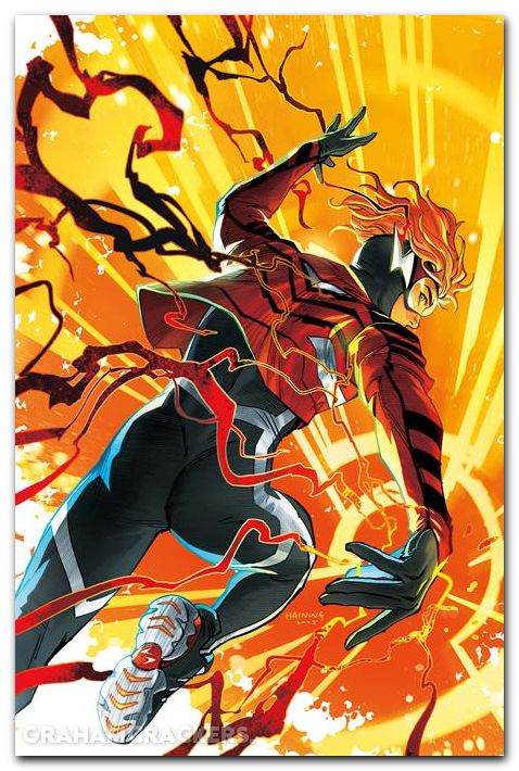 Absolute Flash #9 (2025) cover d haining variant