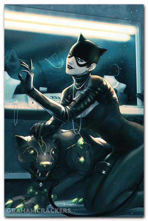 Catwoman #81 (2018) cover d higginbottom variant