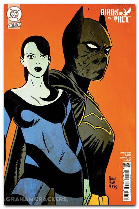Birds Of Prey #27 (2023) cover d francavilla variant