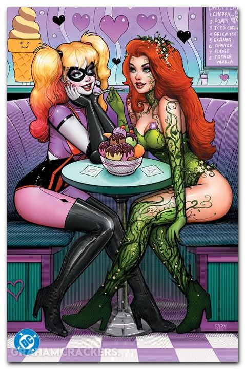 Harley And Ivy Life And Crimes #1 (2025) cover e szerdy foil variant