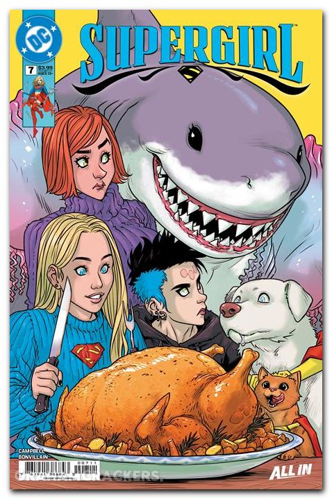 Supergirl #7 (2025) cover a