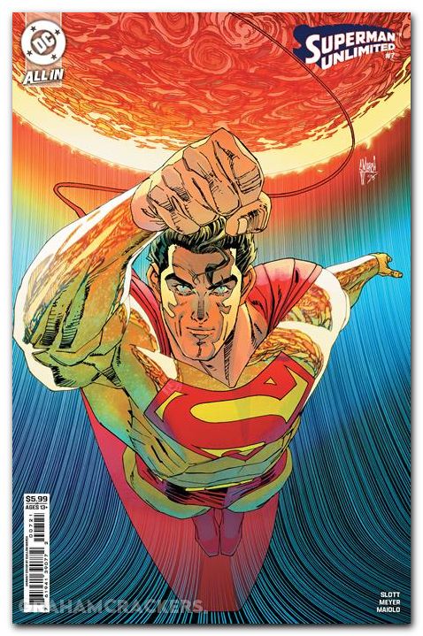 Superman Unlimited #7 (2025) cover b march variant