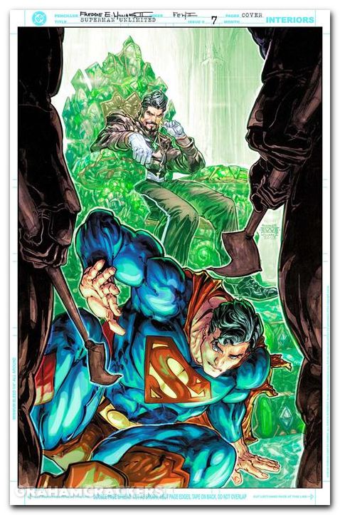 Superman Unlimited #7 (2025) cover d williams ii variant