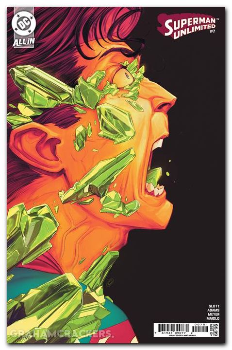Superman Unlimited #7 (2025) cover e malavia variant