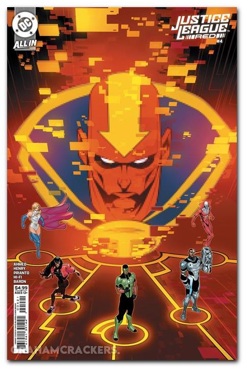 Justice League Red #4 (2025) cover b baldeon variant