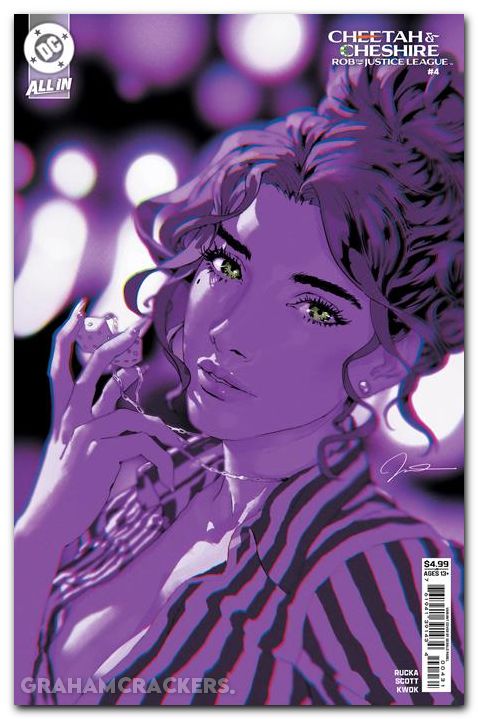 Cheetah And Cheshire Rob The Justice League #4 (2025) cover b parel variant