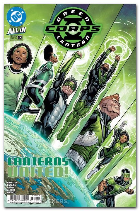 Green Lantern Corps #10 (2025) cover a