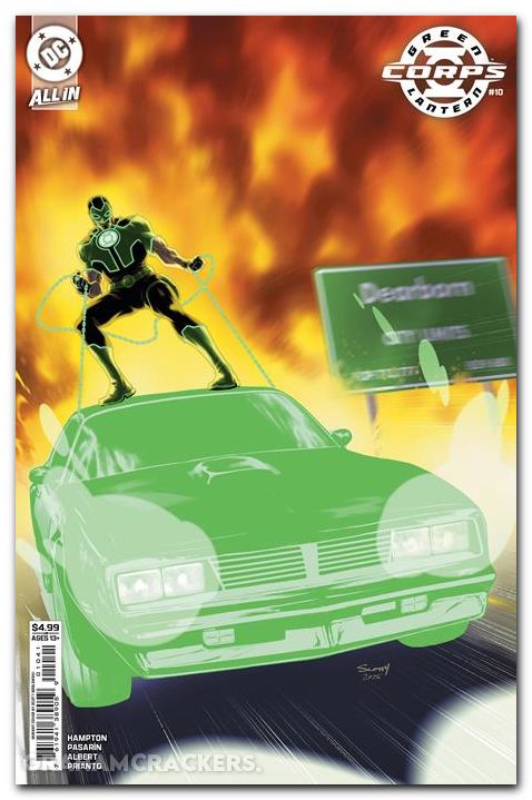 Green Lantern Corps #10 (2025) cover d godlewski variant