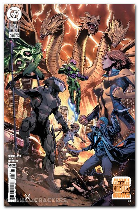 Justice League Vs Godzilla Vs Kong 2 #5 (2025) cover c meyer variant