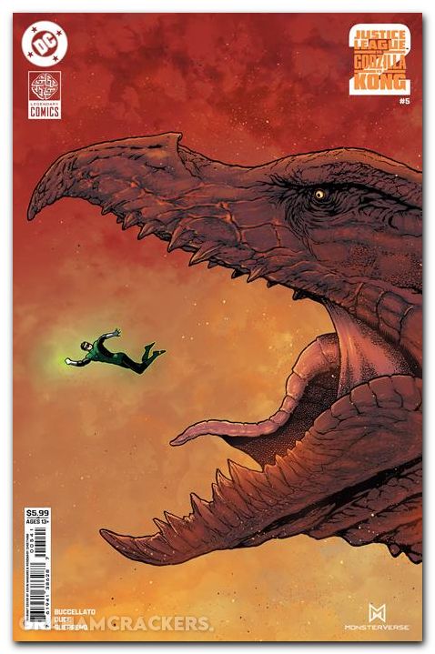 Justice League Vs Godzilla Vs Kong 2 #5 (2025) cover d maguire variant