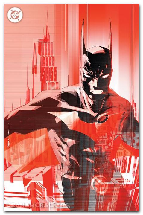Batman Static Beyond #1 (2025) cover d nguyen foil variant