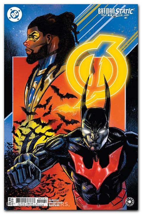 Batman Static Beyond #1 (2025) cover e cowan variant