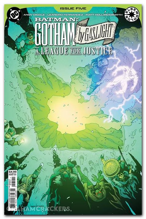 Batman Gotham By Gaslight A League For Justice #5 (2025) cover a